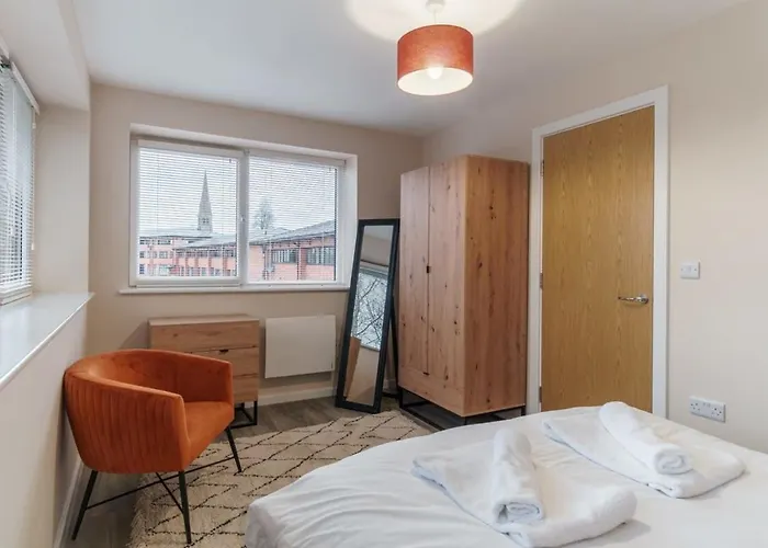 Fantastic 1 Bed Flat - Sleeps 3 * مانشستر