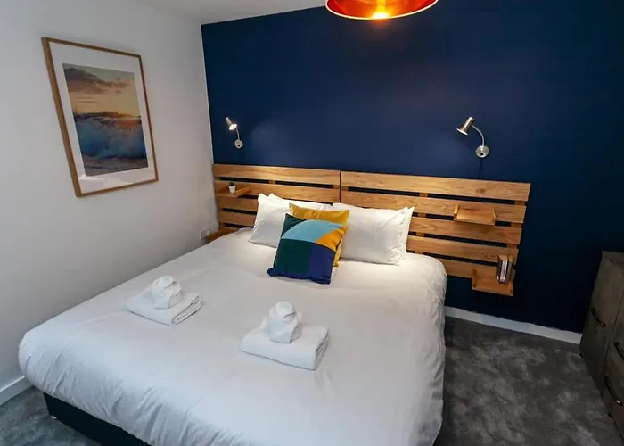 Apartamento Modern 2 Bed Flat 5min To Old Trafford Stadium Mánchester