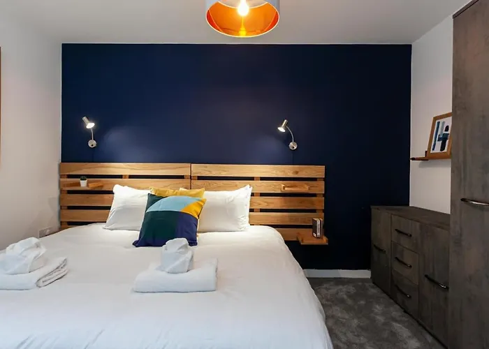 Modern 2 Bed Flat 5min To Old Trafford Stadium * Mánchester