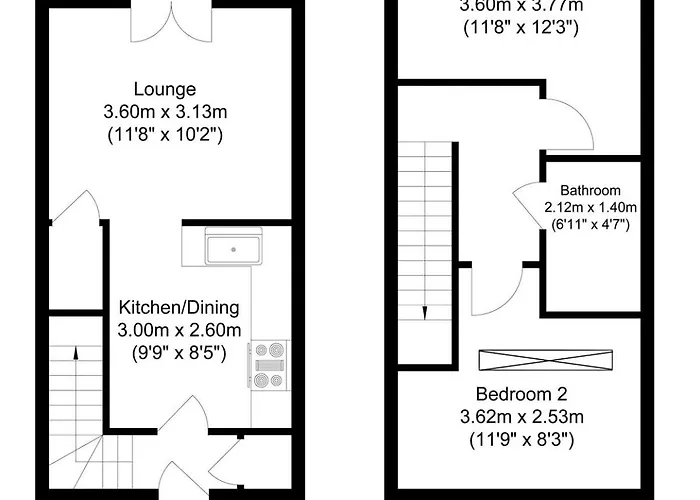 Modern 2 Bed Flat 5min To Old Trafford Stadium * Mánchester