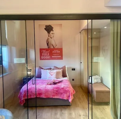 Pretty Pink Posh Penthouse Apartment