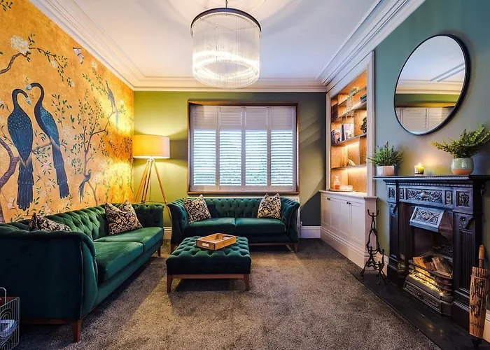 Casa de Férias Unique In Northenden Urban Oasis Sleeps 8 Manchester