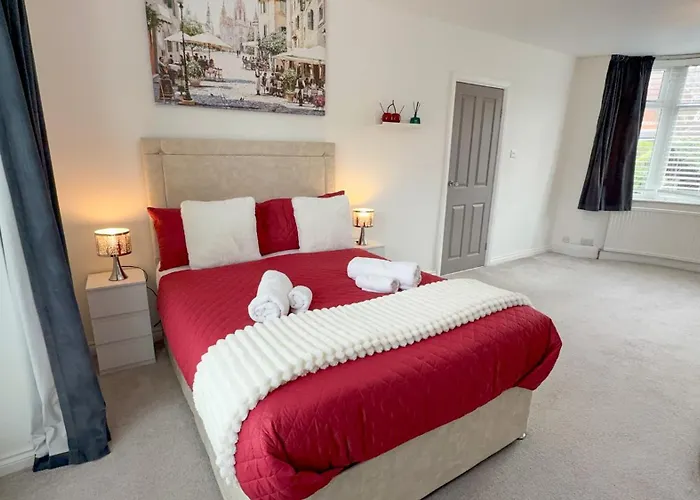 شقة Contractor Stays, Fast Wifi, Free Parking, Work مانشستر