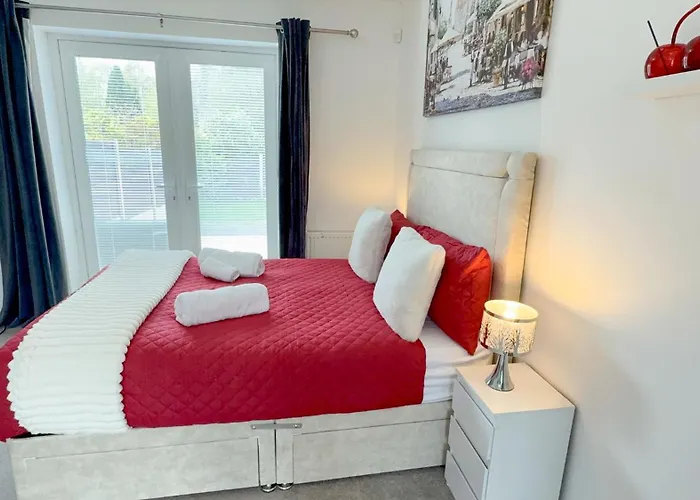 شقة Contractor Stays, Fast Wifi, Free Parking, Work مانشستر