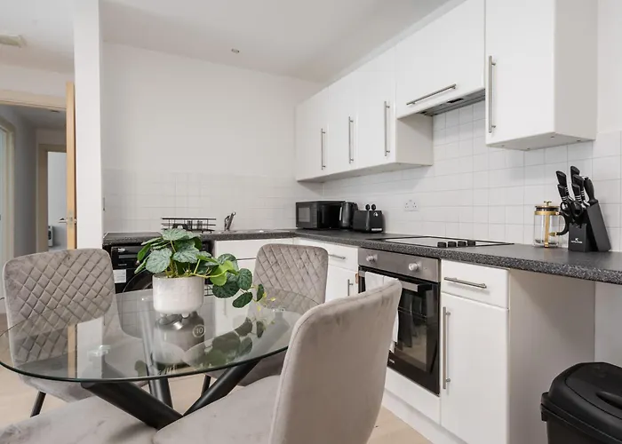 Lux Livin' - Luxury 2 Bed Centre Free Parking Lejlighed