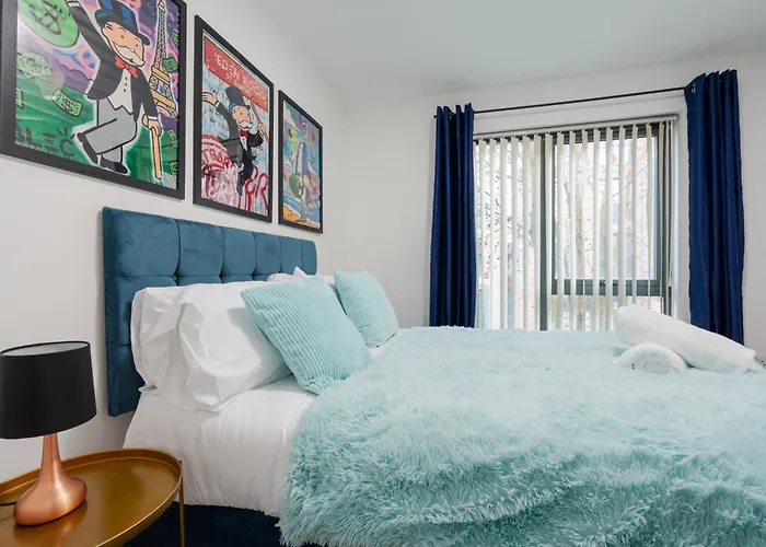 Lux Livin' - Luxury 2 Bed Centre Free Parking Lejlighed Manchester