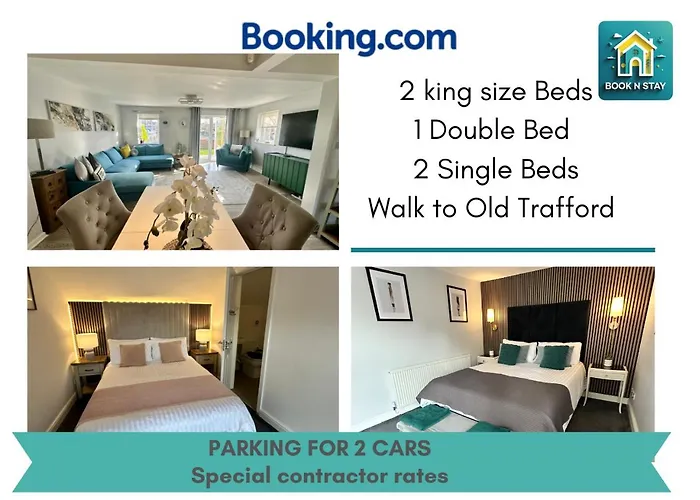 Stylish 4br Townhouse On Stretford Marina - Waterside In M32 公寓