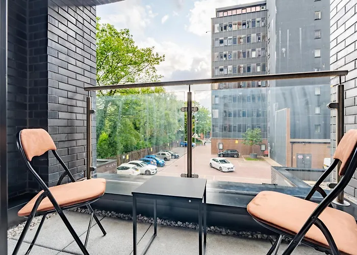 Appartement Pristine Old Trafford & Centre 2bd 2bt - Balcony *