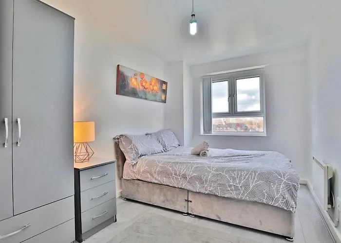 View - Free Parking - Sleeps 6 - Near Centre - By Nmb Lejlighed Manchester