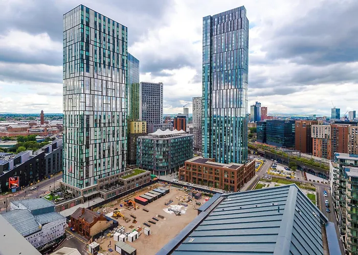 아파트 Duplex In Salford, 2br&2ba, Full Kitchen *