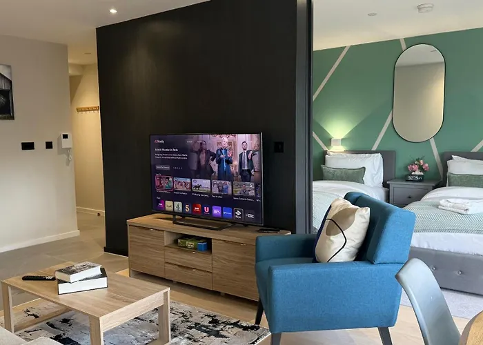 Luxury In Centre Breathtaking View 아파트 맨체스터