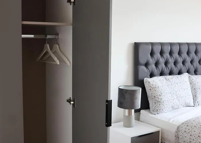 아파트 Luxury 2 Bed 13th Floor View Of Old Trafford