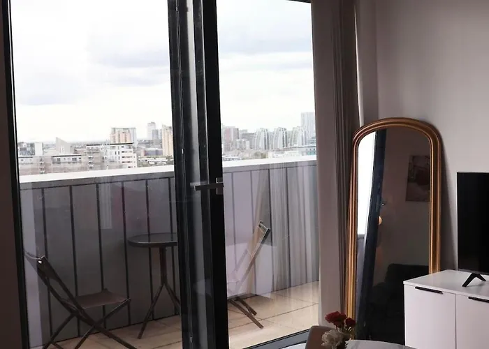 아파트 Luxury 2 Bed 13th Floor View Of Old Trafford *