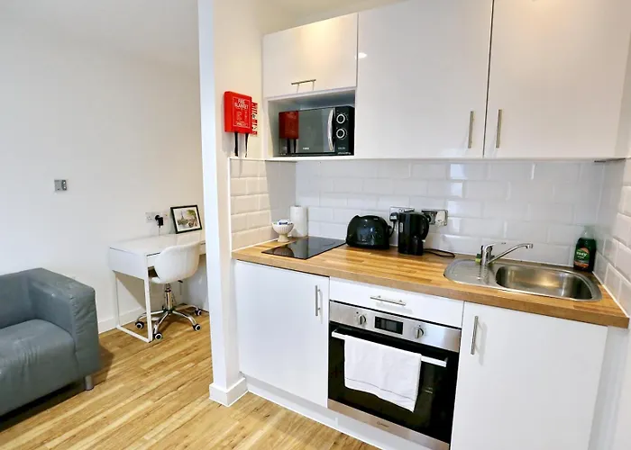 شقة Urban Escape - Walk To Of Salford Pass The Keys