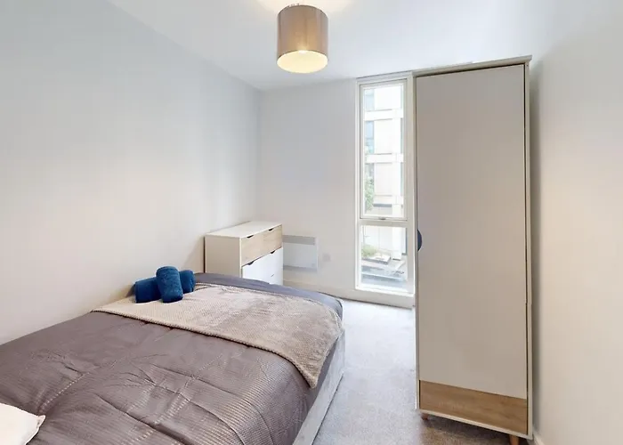 Daire Orbit Modern 2 Bed 2 Bath Centre - Northern Quarter *