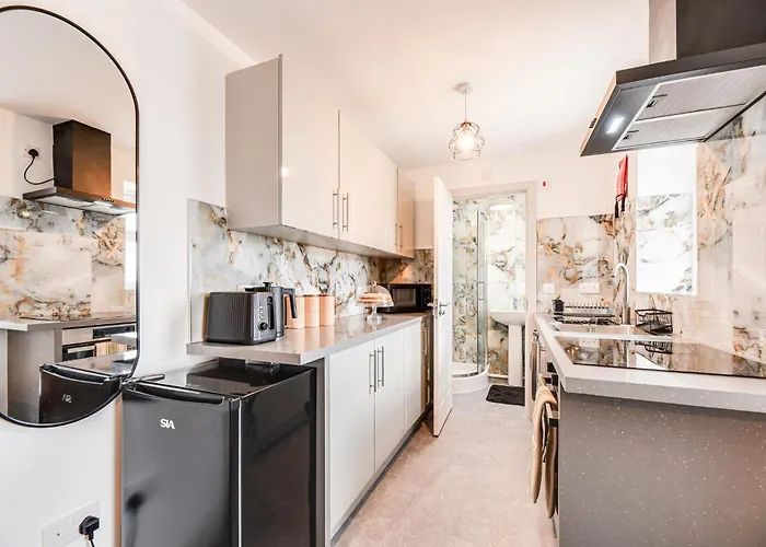 Stylish Flat Near Coop Arena & Etihad Stadium 아파트