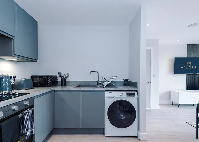 Stylish 1-bed Fast Wi-fi Easy Access To Apartamento Mánchester