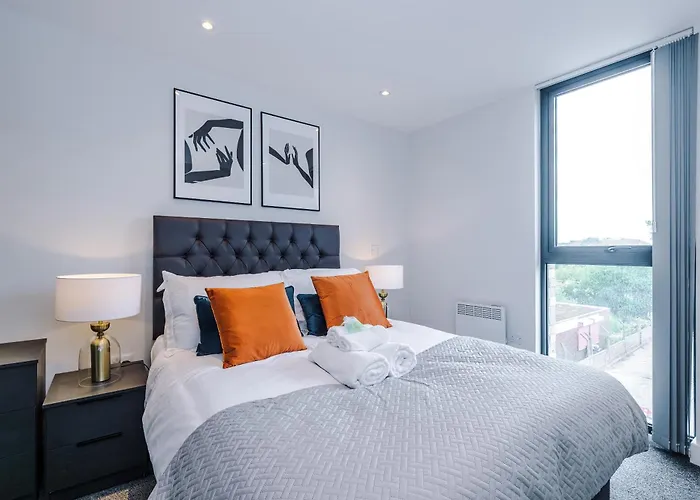 Stylish 1-bed Fast Wi-fi Easy Access To Mánchester