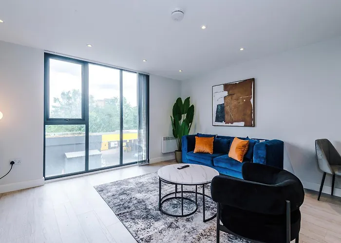 Stylish 1-bed Fast Wi-fi Easy Access To * Mánchester