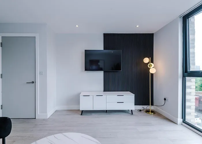 Stylish 1-bed Fast Wi-fi Easy Access To Apartamento Mánchester