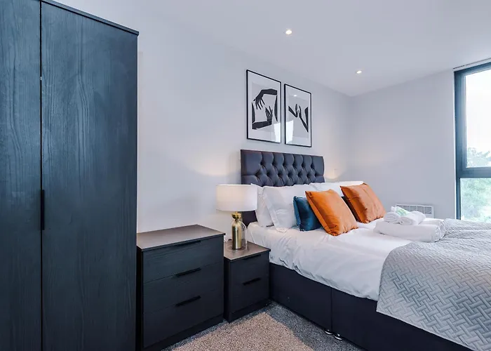 Stylish 1-bed Fast Wi-fi Easy Access To Mánchester