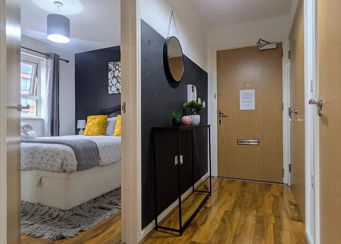 Lord Street With Free Parking & Wifi- Salford Uni, Victoria Station, Ao Arena Daire Manchester