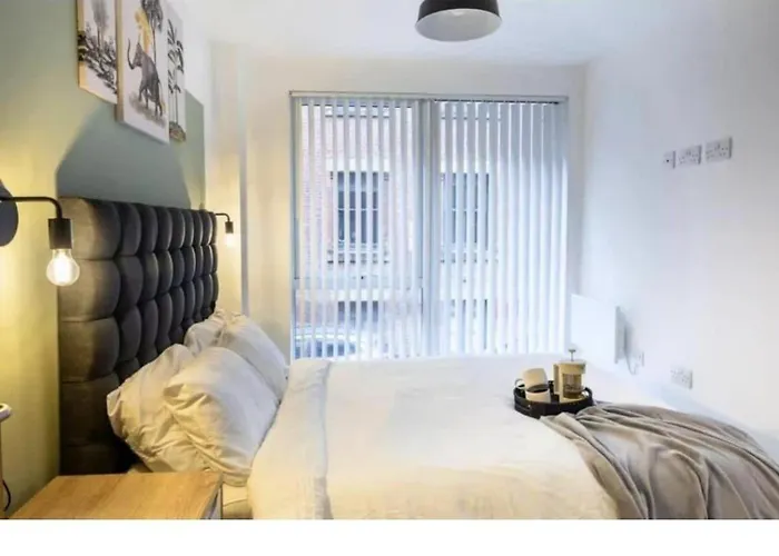 Apartman The Halo - Terrace - - Parking Manchester