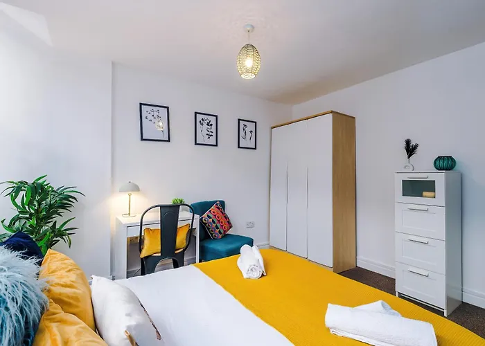 아파트 2br Flat In Northern Quarter, Kitchen, Parking, Wifi *