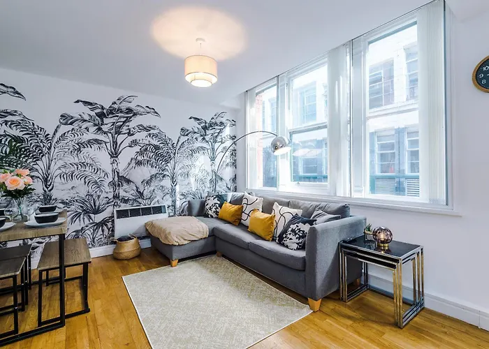 2br Flat In Northern Quarter, Kitchen, Parking, Wifi 아파트 맨체스터