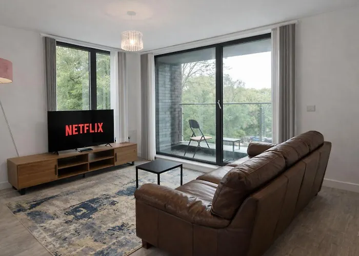 Appartement Pristine Old Trafford & Centre 2bd 2bt - Balcony Manchester