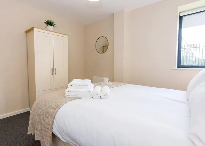 Apartamento Modern 1 Bed W Fast Broadband Mánchester