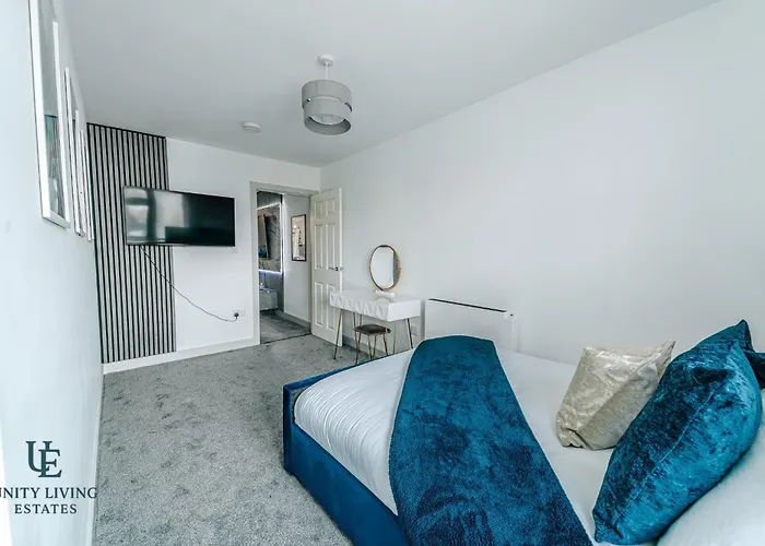 Apartamento The Royal 1br Near Etihad Stadium & Coop Live Mánchester