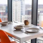 Apartmán 2 Bed Ensuite With Fantastic Night View And Old Trafford Stadium Manchester