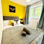 Apartmán Kozy Salford 4br 9ppl 5 Mins To Centre *