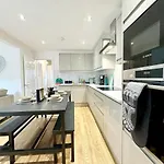 Apartmán Kozy Salford 4br 9ppl 5 Mins To Centre Manchester