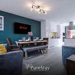 Modern 5 Bedroom House In By Purestay - Short With Service & Free Parking * Manchester