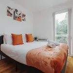 Apartmán Stylish 2Br Flat - Walk To Old Trafford - Free Parking Manchester