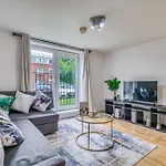 Appartement 2br Flat - Free Parking - Old Trafford - Weekly Rates Manchester