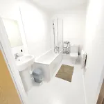 New 2 Bedroom Flat Close To Center Camp Street *