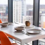 2 Bed Ensuite With Fantastic Night View And Old Trafford Stadium Apartmán Manchester