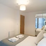 Apartamento Bright 1 Bed In W Balcony Manchester