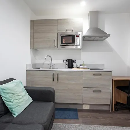 Lägenhet Modern Studio In The Heart Of Near Restaurants And Shops