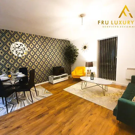 דירה Fru Luxury Stays Serviced -city Star- 2 Bedroom Free Gated Parking & Wifi