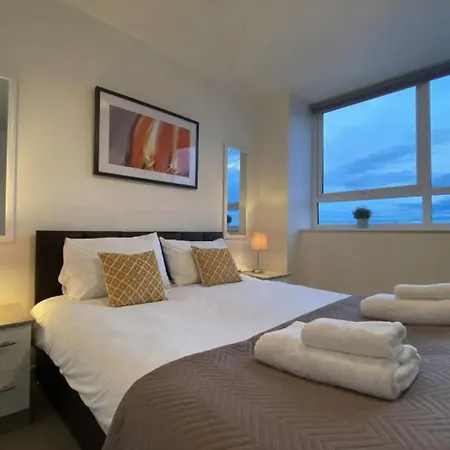 Lägenhet Bright&beautiful 2bed Apt - Free Parking - Sleeps5