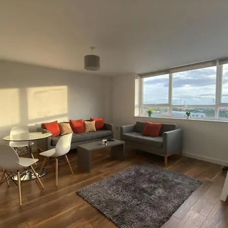 Lägenhet Bright&beautiful 2bed Apt - Free Parking - Sleeps5 Manchester