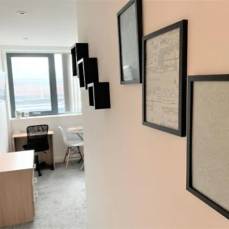 Luxury Central Sleeps 2 Apartmán Manchester