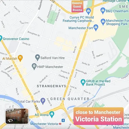 Guest house Queens Rooms, A Perfect Stay, Next To Shopping Parks And Central Manchester