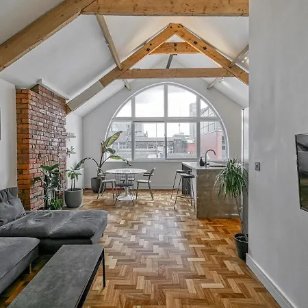 Apartmán Pass The Keys Stunning Factory Conversion Northern Quarter