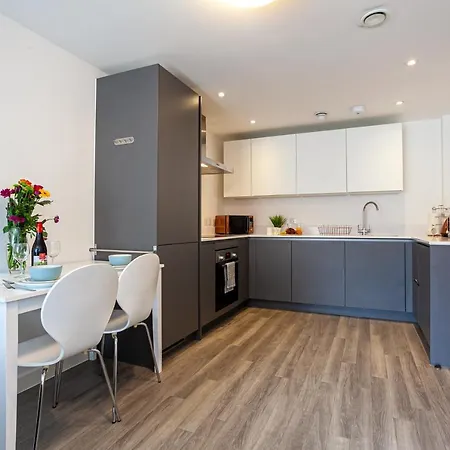 Apartmán Modern Two Bedroom Two Bathroom With Parking Manchester