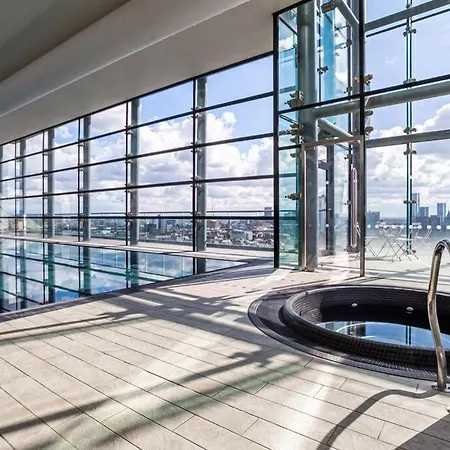 Luxury 1 Bedroom Apartment In Central Manchester- Skyline II 아파트